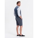 Ombre Men's elegant set suit vest + shorts | Shoptok.si
