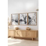 WALLXPERT Huhu518 - Višenamenska dekorativna slika u okviru (3 komada) 30 x 40 cm | Eponuda.com