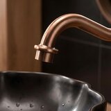 REA Bath Drop Mešalnik za umivalnik Brush Copper High | Shoptok.si