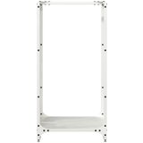  stojalo za drva belo 40x30x80 cm hladno valjano jeklo | Shoptok.si