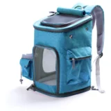 ranac za transport ljubimaca K2 pro, 27x27x42 cm, tirkizni