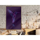  Poster - Fluorescent Hummingbird 30x45 | shoptok.hr