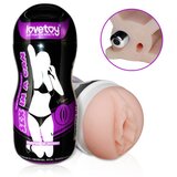  Veštačka vagina u konzervi sa vibracijom — silikon, 16 cm — LVTOY00180 Cene
