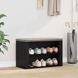 vidaXL Polica za cipele Crni hrast 75 x 35 x 45 cm Konstruirano drvo | shoptok.hr