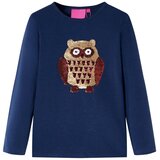  Dječja majica dugih rukava modra 104 | shoptok.hr
