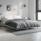  Okvir kreveta boja betona 135 x 190 cm od konstruiranog drva | Eponuda.ba