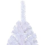  Umjetno božićno drvce s stalakom Bijelo 240 cm PVC i čelik | shoptok.hr