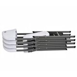 GardenLife Sklopiva stolica bela nosivost 150kg (277397) | Eponuda.com
