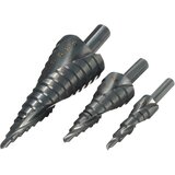 Set stožčastih svrdel - Črna / 3kom KP30693 | Shoptok.si