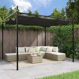 vidaXL Pergola s pomičnim krovom antracit 295 x 292 x 230 cm cijene