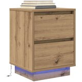 TV ormarić s LED svjetlima boja artisan hrasta 38x34x50 cm | shoptok.hr