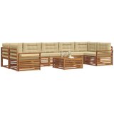  Set vanjskih sofa 8 kom. Prirodna i bež | shoptok.hr
