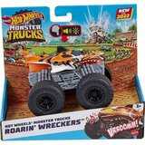 Mattel Hot Wheels Monster Trucks Tiger Shark vozilo z lučmi in zvoki 1/43 - Cene