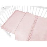 MimiNu posteljina za kolijevku 2 elem. Royal Puder Roza | shoptok.hr