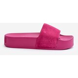 Big Star Women's Platform Suede Slippers | Shoptok.si