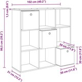  Strani šal s predalom Star les 102 x 31 x 99,5 cm, (5000233823) | Shoptok.si