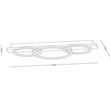 Bb Link LED LUSTER 40W CCT SOLEA 34 CRNA DRVO DIM | ePonuda.com