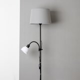  Brilagi - Stojeća lampa CERIA 1xE27/100W/230V + 1xE14/25W crna/siva | Eponuda.com