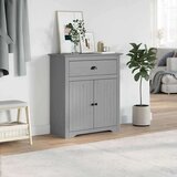 vidaXL Ormar za predsoblje "BODO" sivi 80x35x90 cm | shoptok.hr