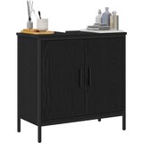 Kabinet za umivalnik Črni hrast 60x30x60 cm Inženirski les, (22040445) | Shoptok.si