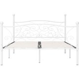 vidaXL Okvir za krevet s podnicama bijeli metalni 160 x 200 cm | shoptok.hr