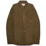 Portuguese Flannel Lobo Shirt - Olive Zelena Cijene