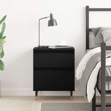  Noćni ormarić Crna hrast 40x35x50 cm Konstruirano drvo | shoptok.hr