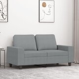  Dvosjed od tkanine smeđesivi 120 cm | shoptok.hr