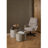 Actona Sivi okrugli stolići za kavu u setu 2 kom u kamenom dekoru ø 58 cm Dice – | shoptok.hr