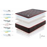 Moonia Vzmetnica Viskoelastični Hexaflex Moon 27cm, 150x190cm - (21563225) | Shoptok.si