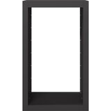  Stalak za drva za ogrjev crni 60x40x100 cm čelični | Eponuda.ba