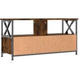  ormarić boja dimljenog hrasta 90x33x45 cm od drva i željeza | shoptok.hr
