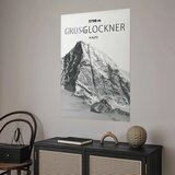  Plakat - Majestic mountain peak Glosslockner mountain crown mountain landscape 40x60 Bez okvira | shoptok.hr