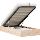  Ottomanska Okvir za krevet s pohranom 2 pcs Prirodna | shoptok.hr