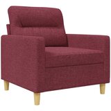  Fotelja crvena boja vina 60 cm od tkanine | shoptok.hr