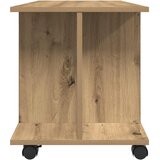 TV ormarić s kotačićima Artisan hrast 80x40x45 cm izrađeno drvo | Eponuda.ba