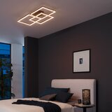 Lesnina XXXL Brilo - LED prigušiva stropno svetlo FRAME LED/57W/230V 3000K crno | Eponuda.com