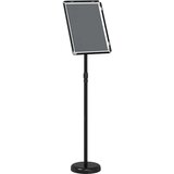  Stalci za sajmove Crna 25 x 25 x 125 cm Aluminij | shoptok.hr
