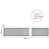  Gabion s žicom debljine 3 5 mm i mrežom 5x2 5 cm 800x20x50 cm - 20 cm 50 cm 800 x 230 cm | shoptok.hr