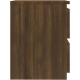  Noćni ormarići 2 kom boja smeđeg hrasta 30 x 30 x 40 cm drveni | shoptok.hr