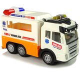 Vozilo nujne pomoči v obliki tovornjaka - bela/oranžna | Shoptok.si