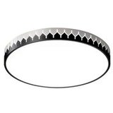 Rabalux plafonjera Malin, LED, Sa daljinskim, 48W, 3000-6500K, 50cm, Crna Cene