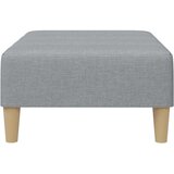  Stolček za noge svetlo siv 77x55x31 cm blago | Shoptok.si