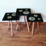 Hanah home set klub stočića 3Shp126, 3 komada, Siva Cene