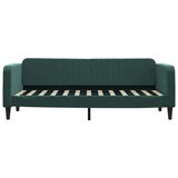 vidaXL dnevni krevet na razvlačenje tamnozeleni 80 x 200 cm baršunasti | shoptok.hr