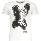 Cavalli Class Muška Majica Kratkih Rukava Bijela | shoptok.hr