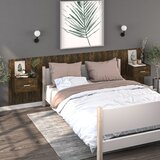 Furnova Stenske nočne omarice 2 kosa dimljeni hrast, (21926439) | Shoptok.si