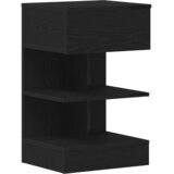  Noćni ormar 2 pcs Crni hrast 40 x 35 x 65 cm Konstruirano drvo | shoptok.hr