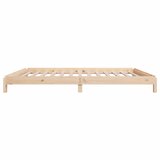  Složivi krevet 100 x 200 cm od masivne borovine | shoptok.hr
