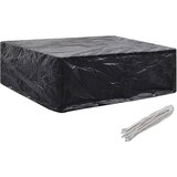 Maison Chic prevleka za zunanjo pohištvo - pokrivalo za vrtno pohištvo 2 kosa 8 obročkov 250x210x90 cm, (21795382) | Shoptok.si